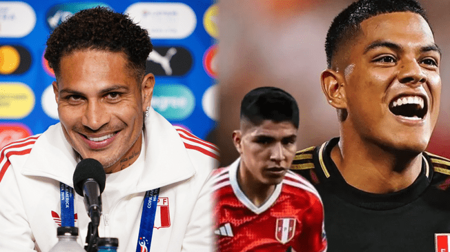 Paolo Guerrero habló sobre los jóvenes jugadores de la selección peruana.