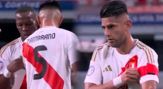 Carlos Zambrano es capitán de Perú ante Chile