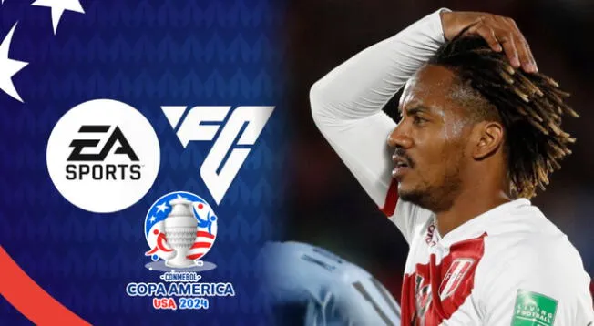 EA Sports comete grosero error con jugadores de Perú en la Copa América 2024.