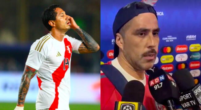 Claudio Bravo se refirió a los ataques de Perú con Gianluca Lapadula.