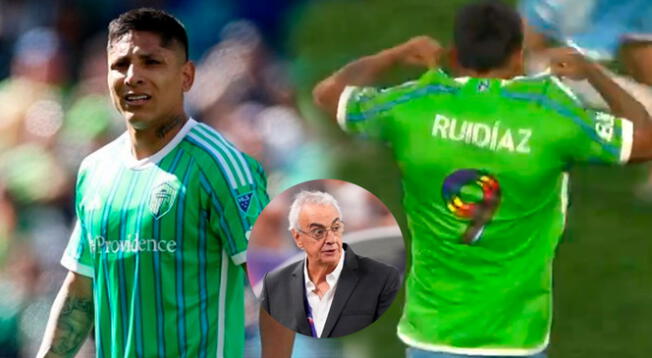 Raúl Ruidíaz y su POLÉMICA celebración tras anotar un golazo en la MLS