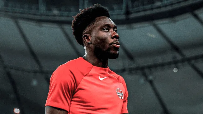 Alphonso Davies: la mala noticia para el capitán de Canadá