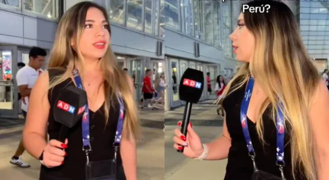 Periodista chilena quedó sorprendida por la afluencia de los peruanos.