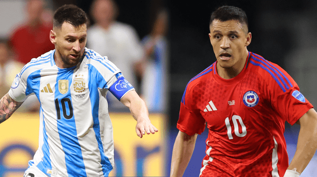 Argentina y Chile se ven las caras por el grupo A de la Copa América 2024.