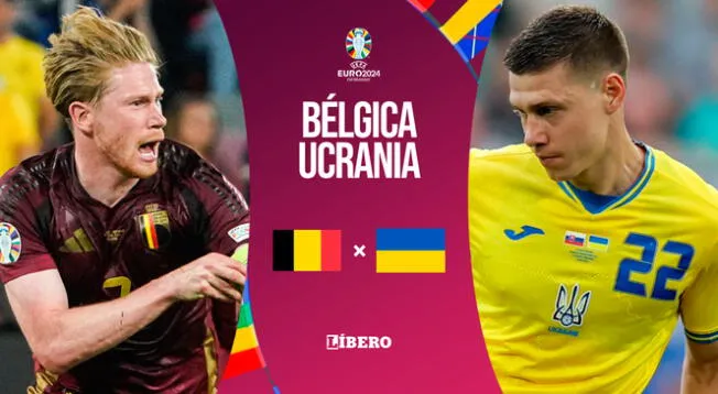 Bélgica se mide ante Ucrania por la fecha 3 de la Eurocopa 2024