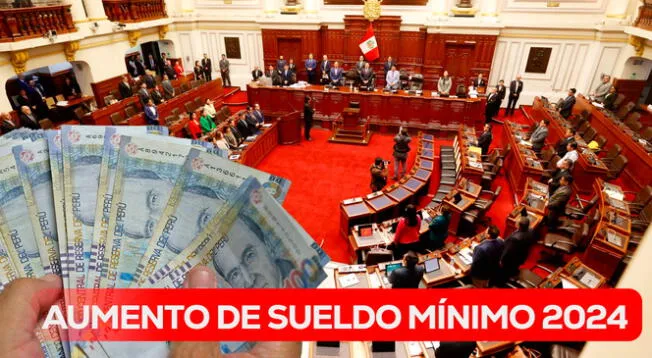 La remuneración mínima vital en 2024 aumentaría a S/ 1 545, representando un incremento de S/ 520 soles al salario actual peruano.