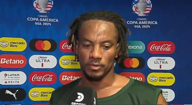 André Carrillo declaró tras derrota de Perú ante Canadá.