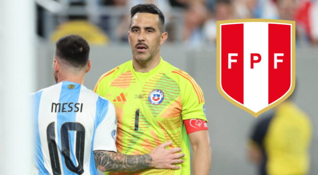 Claudio Bravo fue figura en el Argentina vs Chile por la Copa América