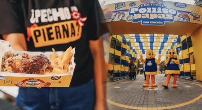 El Festival Pollito con papas se realizará en el parque de la Exposición.