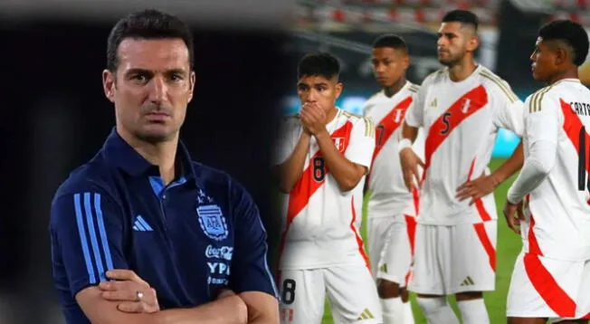 Lionel Scaloni y el once que pondría ante Perú por Copa América 2024