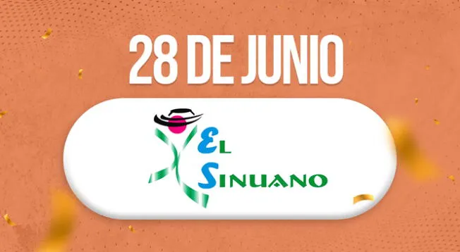 Sigue EN VIVO el sorteo Sinuano Día y Noche de HOY, viernes 28 de junio del 2024 en Colombia.