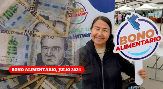 El Estado peruano no ha confirmado el pago del Bono Alimentario 2024.