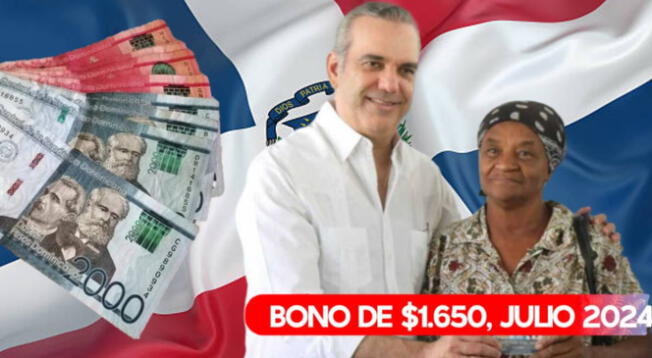 Bono de RD$1.650 en República Dominicana: accede al pago