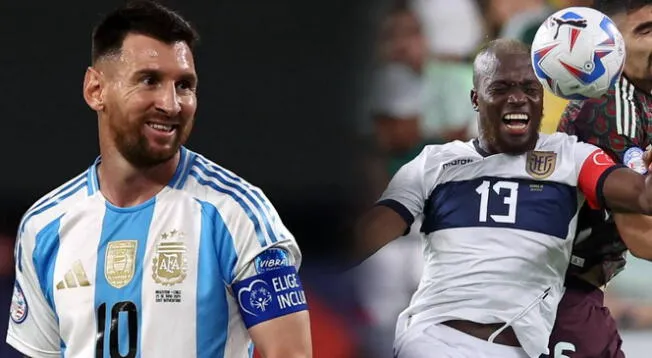 Argentina y Ecuador se enfrentan por los cuartos de final de la Copa América