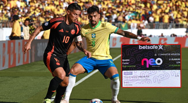 Copa América 2024: empate entre Brasil y Colombia hizo ganar miles de soles a peruano.