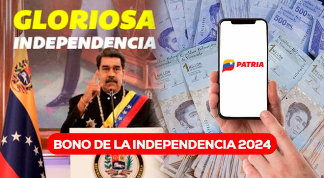 Los ciudadanos de Venezuela esperan la llegada del Bono de la Independencia 2024.