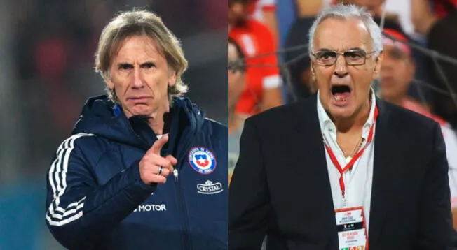 Fossati y Gareca, dos DT que son cuestionados en Perú y Chile, respectivamente.