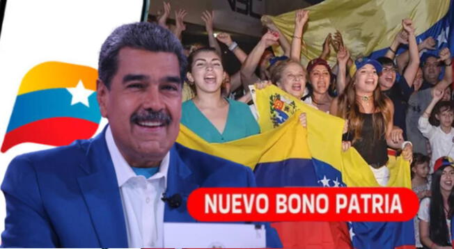 Nuevo Bono Patria que Nicolás Maduro envió a los hogares venezolanos