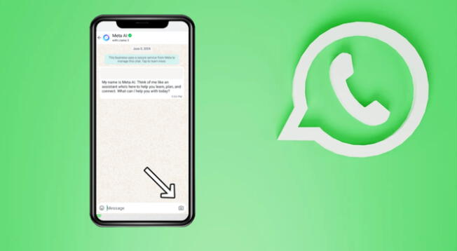 Cómo funciona Meta AI en WhatsApp para crear y editar imágenes.