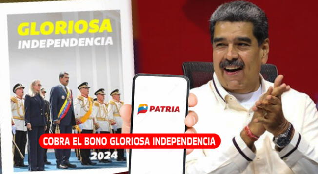 El Bono Gloriosa Independencia ya está disponible en el Sistema Patria.