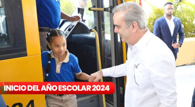 Conoce el inicio del año escolar en República Dominicana 2024-2025