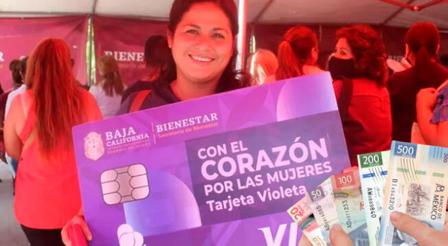 Tarjeta Violeta Bienestar 2024 se entregará a todas las mujeres del país.