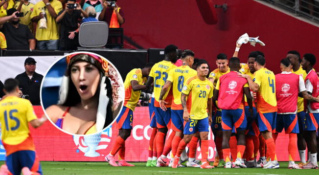 Conoce a la hincha de Colombia que es viral en la Copa América.