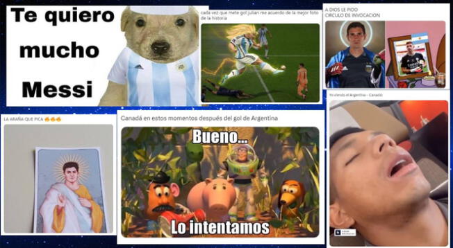 Hinchas no tardaron en compartir curiosos memes tras el triunfo de Argentina.