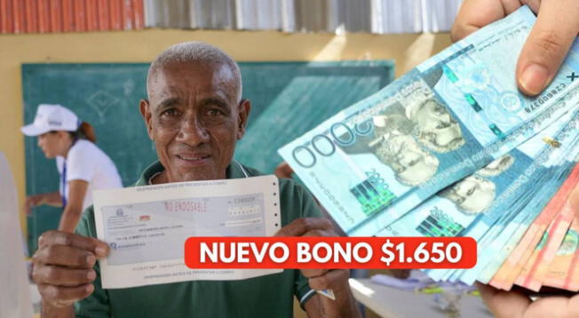 Bono de RD$1.650 para los hogares en República Dominicana