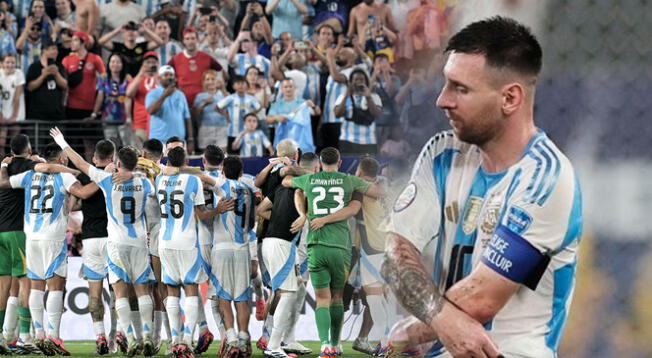 Argentina detuvo los festejos por estar en la final tras una preocupante noticia.