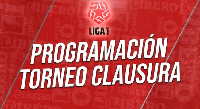 Programación oficial de la primera fecha del Torneo Clausura 2024
