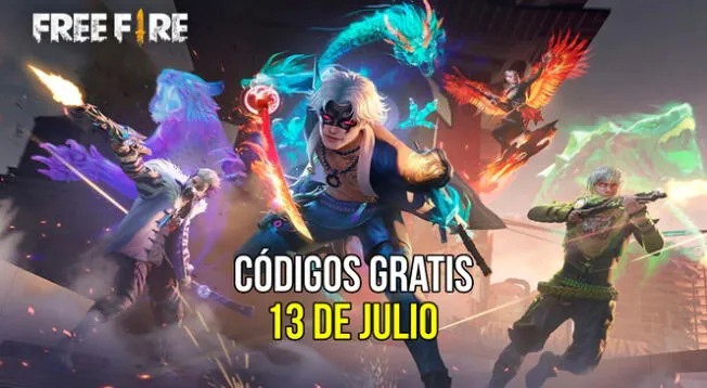 Códigos gratis para canjear hoy en Free Fire y recibir recompensas gratuitas.