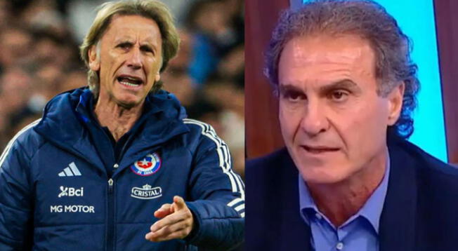 Óscar Ruggeri se pronunció sobre la nueva etapa de Ricardo Gareca en Chile.