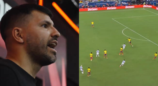 Kun Agüero captó la atención en redes sociales antes de la final de la Copa América 2024.