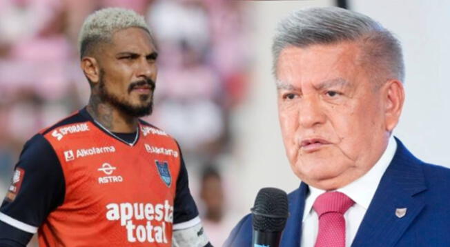 César Acuña se pronunció sobre el caso Paolo Guerrero