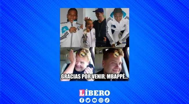 Los divertidos memes de Mbappé por su llega al Madrid.