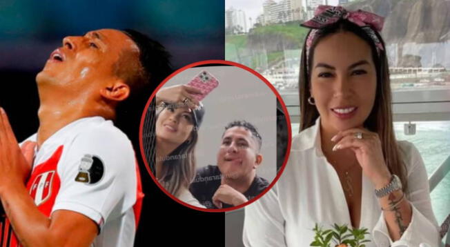 Pamela López se deja ver con cantante de cumbia en almuerzo