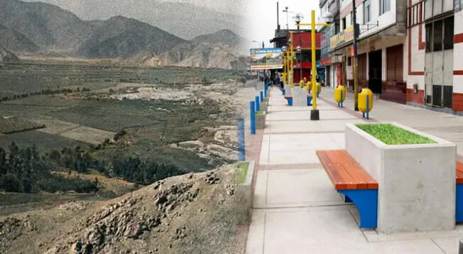 Así se veía la avenida Zárate de San Juan de Lurigancho