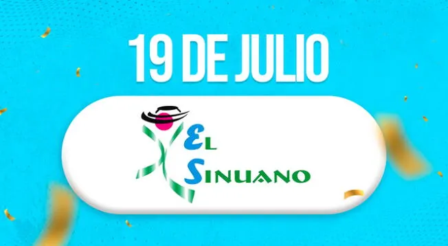 Revisa los números ganadores del sorteo Sinuano Día y Noche de este viernes 19 de julio.