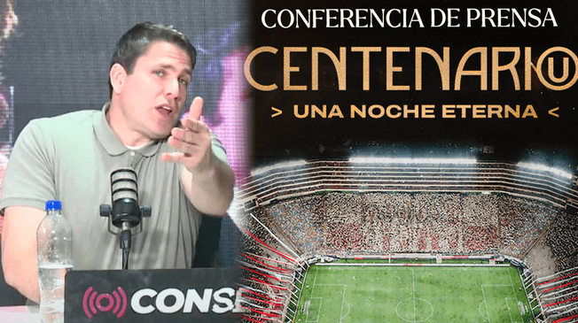 Paco Bazán participará de la Noche Eterna por el centenario de Universitario.