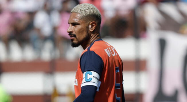 Paolo Guerrero y un duro momento en su carrera futbolística en la Liga 1.