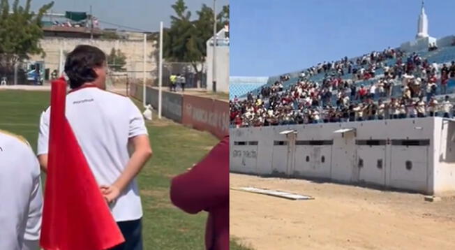 Hinchas de Universitario le pidieron a Ferrari traer a Ruidíaz y así reaccionó.