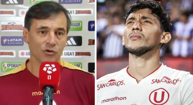 Fabián Bustos se pronunció sobre la ausencia de Canchita Gonzales ante Atlético Grau