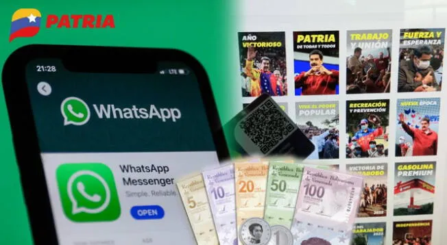 Descubre si puedes recibir los nuevos bonos de la patria de julio 2024 vía WhatsApp.