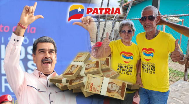 El nuevo bono abuelos y abuelas sería distribuido en Venezuela vía Sistema Patria.