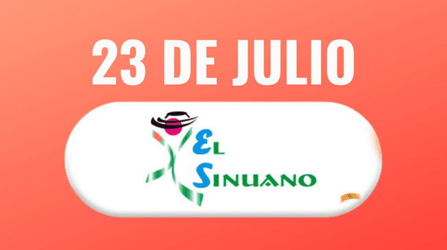 Sinuano: revisa las jugadas ganadoras del sorteo de HOY, 23 de julio