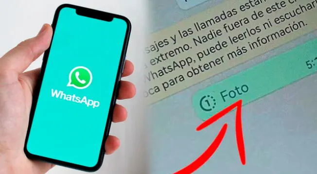 res maneras para guardar una foto de una sola vez en WhatsApp.