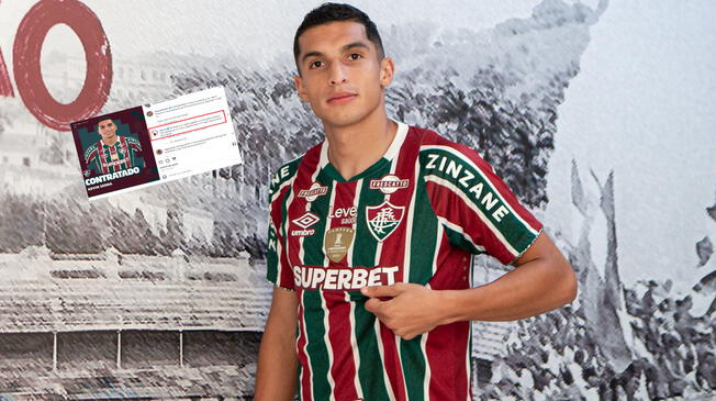 Hernán Barcos deja contundente mensaje a Fluminense sobre Kevin Serna