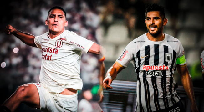 Universitario y Alianza Lima van por la victoria en el clásico de la Liga 1.