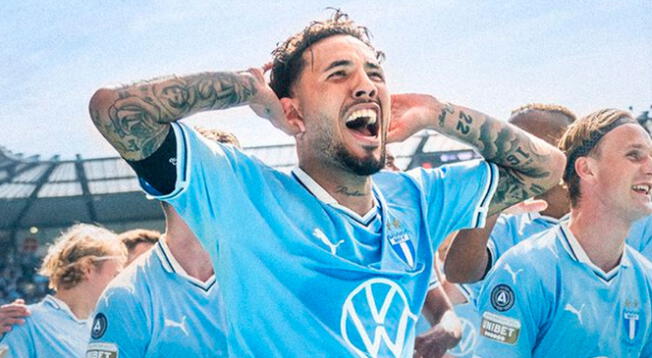 Malmö anunció renovación de Sergio Peña por una temporada más